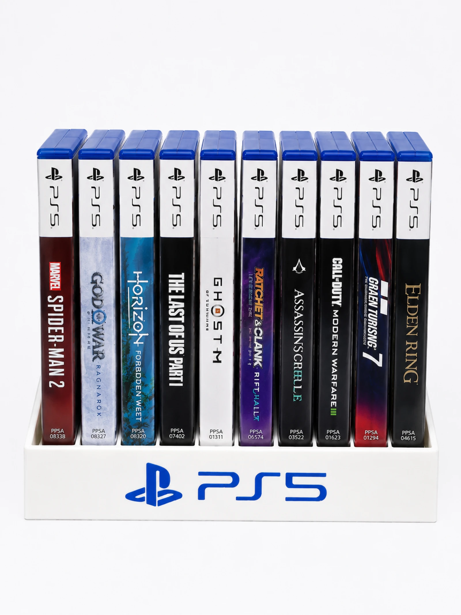 Organizador cajas de juegos PS5